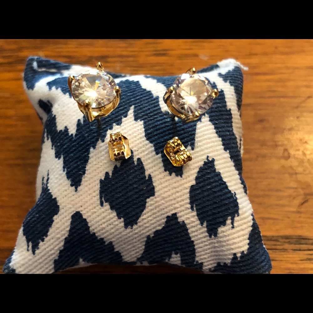 3.00 ct round cut stud Earrings